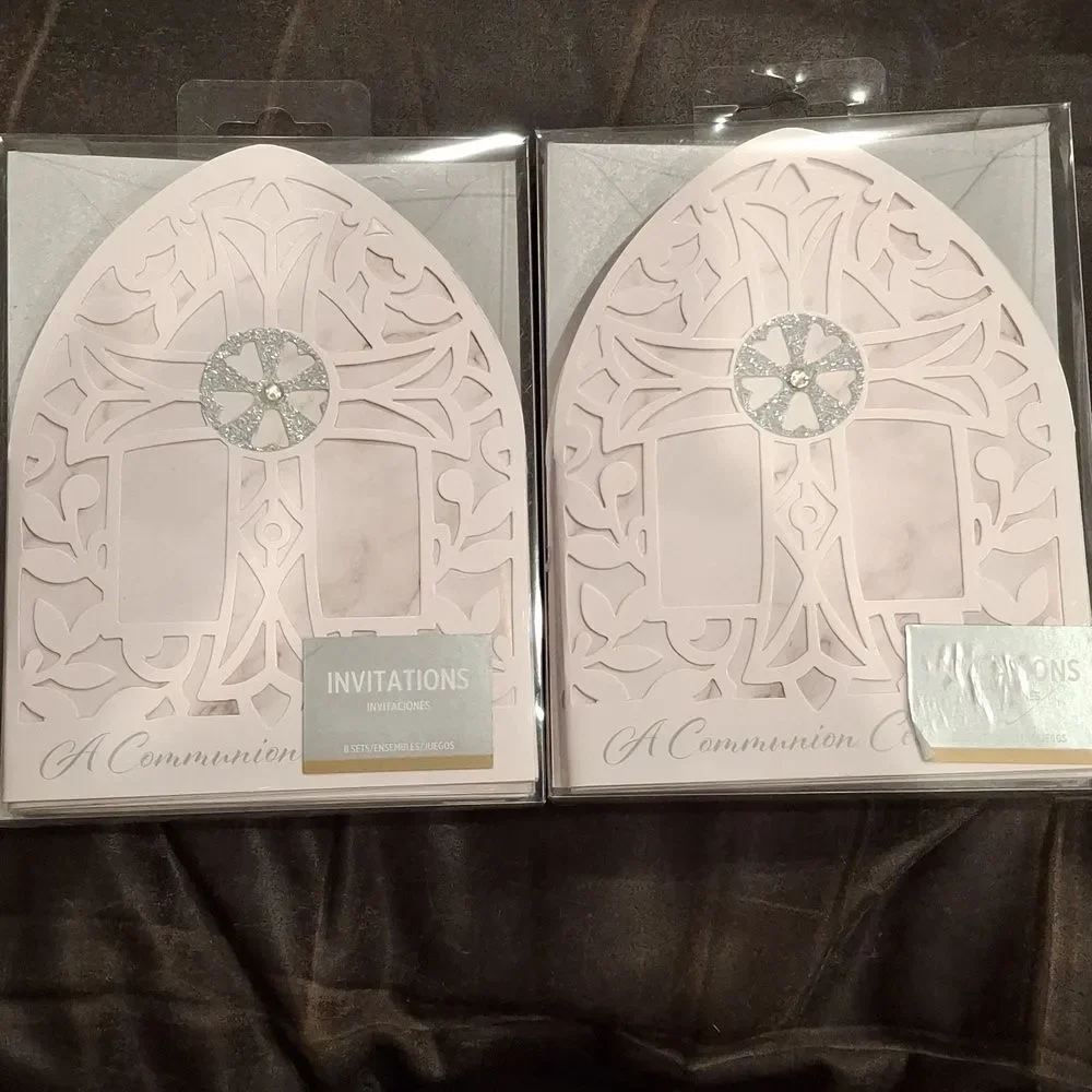 First Communion Invitations - 2 Packs